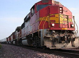 Amtrak train 